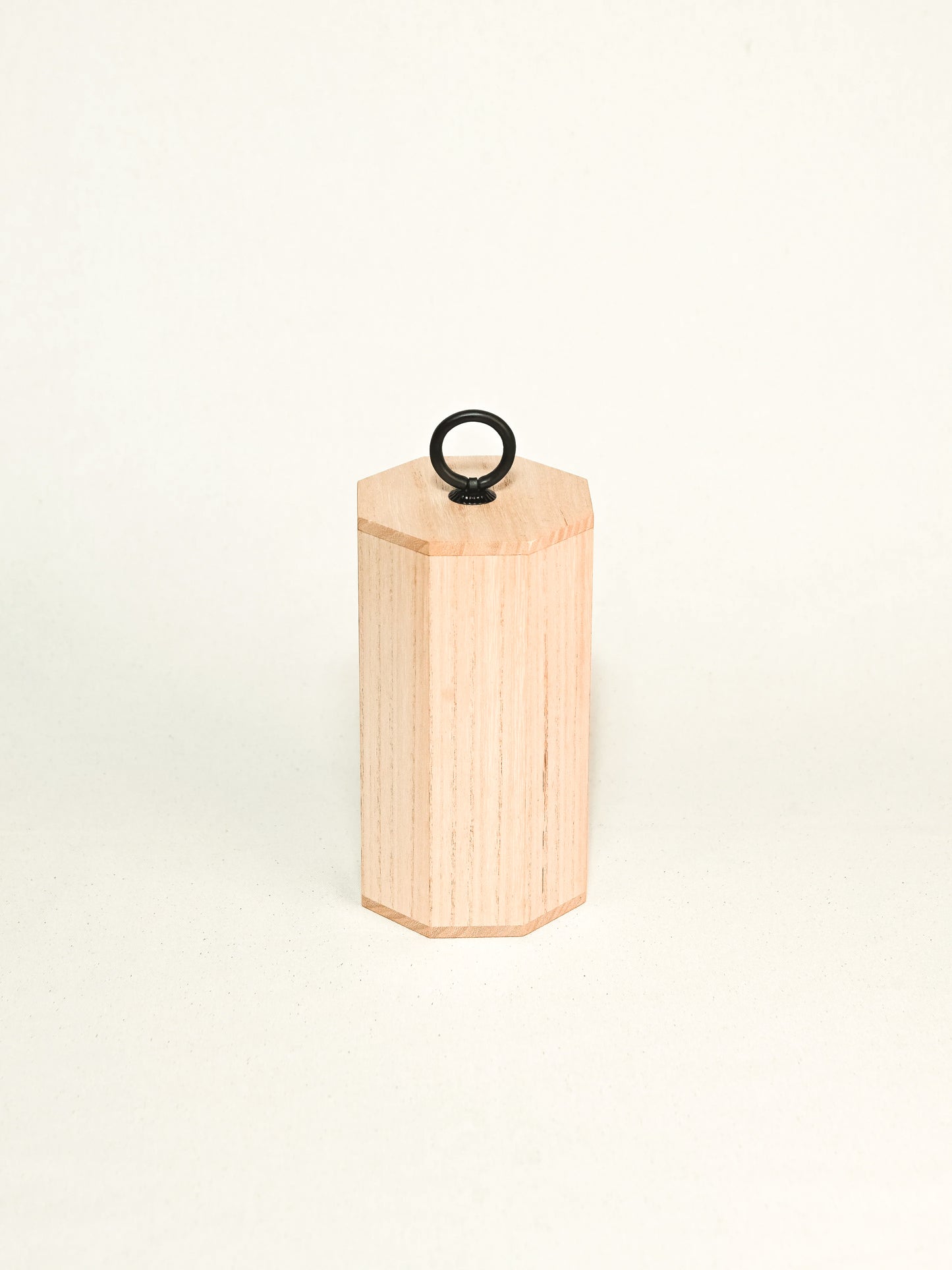 Mishima Kiri Paulownia Wood Coffee Bean Pot