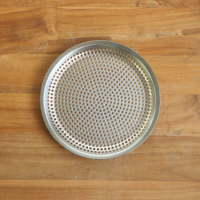 conte Stainless Steel MAKANAI Bowl and Flat Strainer Set 180