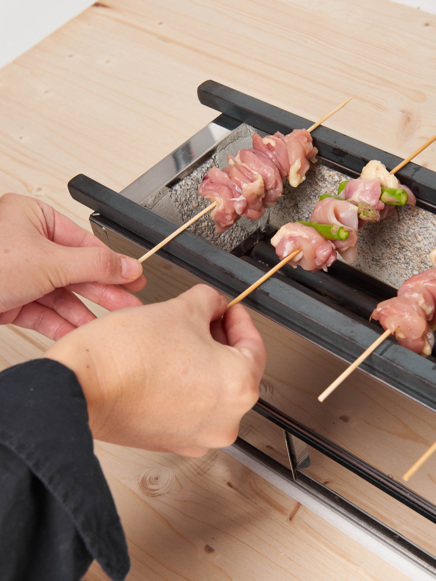 18-inch-stainless-steel-charcoal-grill-for-yakitori-skewer-bbq-6