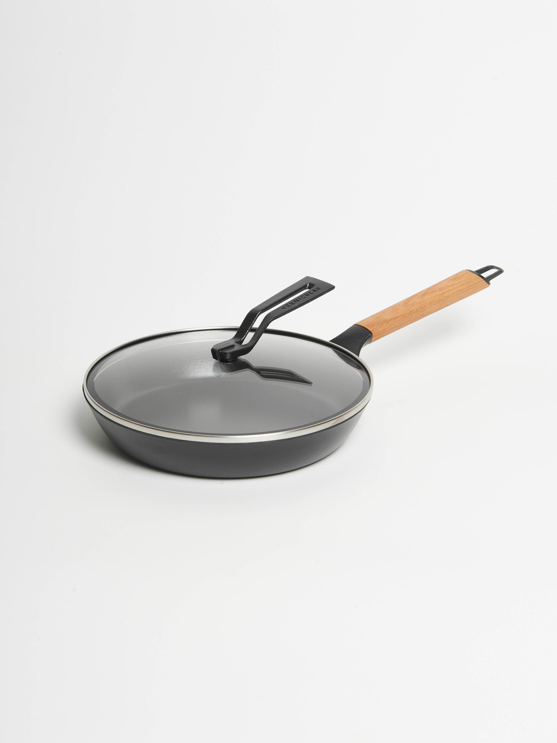 VERMICULAR 10.2in Deep Pan with Glass Lid - Oak – iimono
